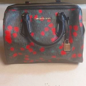 Micheal Kors Red Rose Purse